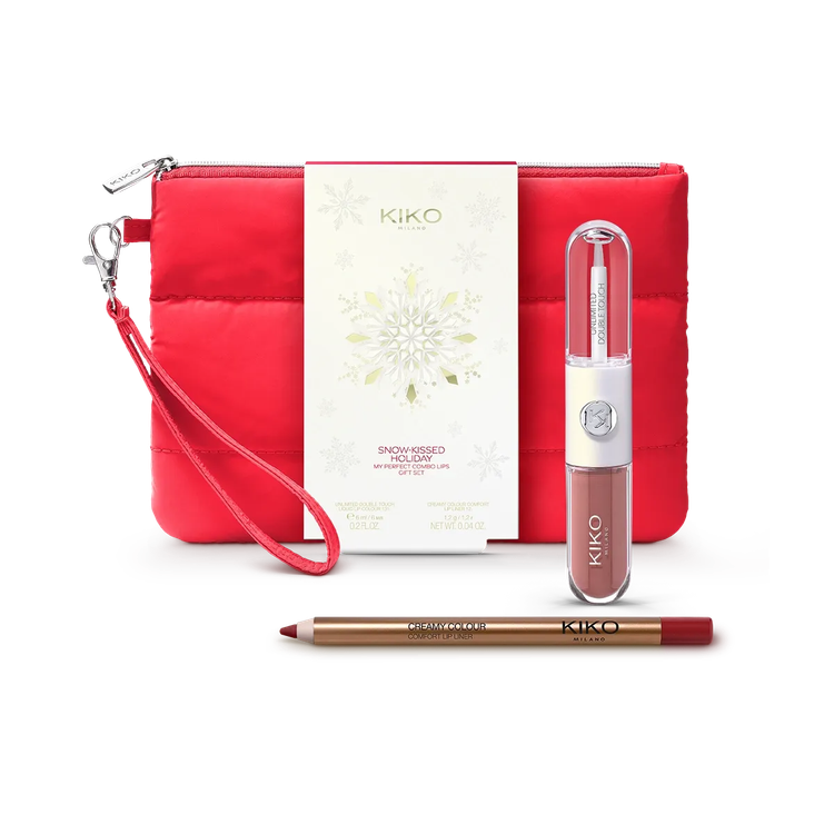 ست آرایش لب برندکیکو مدل Snow-Kissed Holiday My Perfect Combo Lips Gift Set