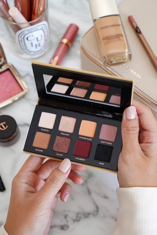 ست آرایشی چشم و لب برندآناستازیا مدل SOFT GLAM DELUXE TRIO